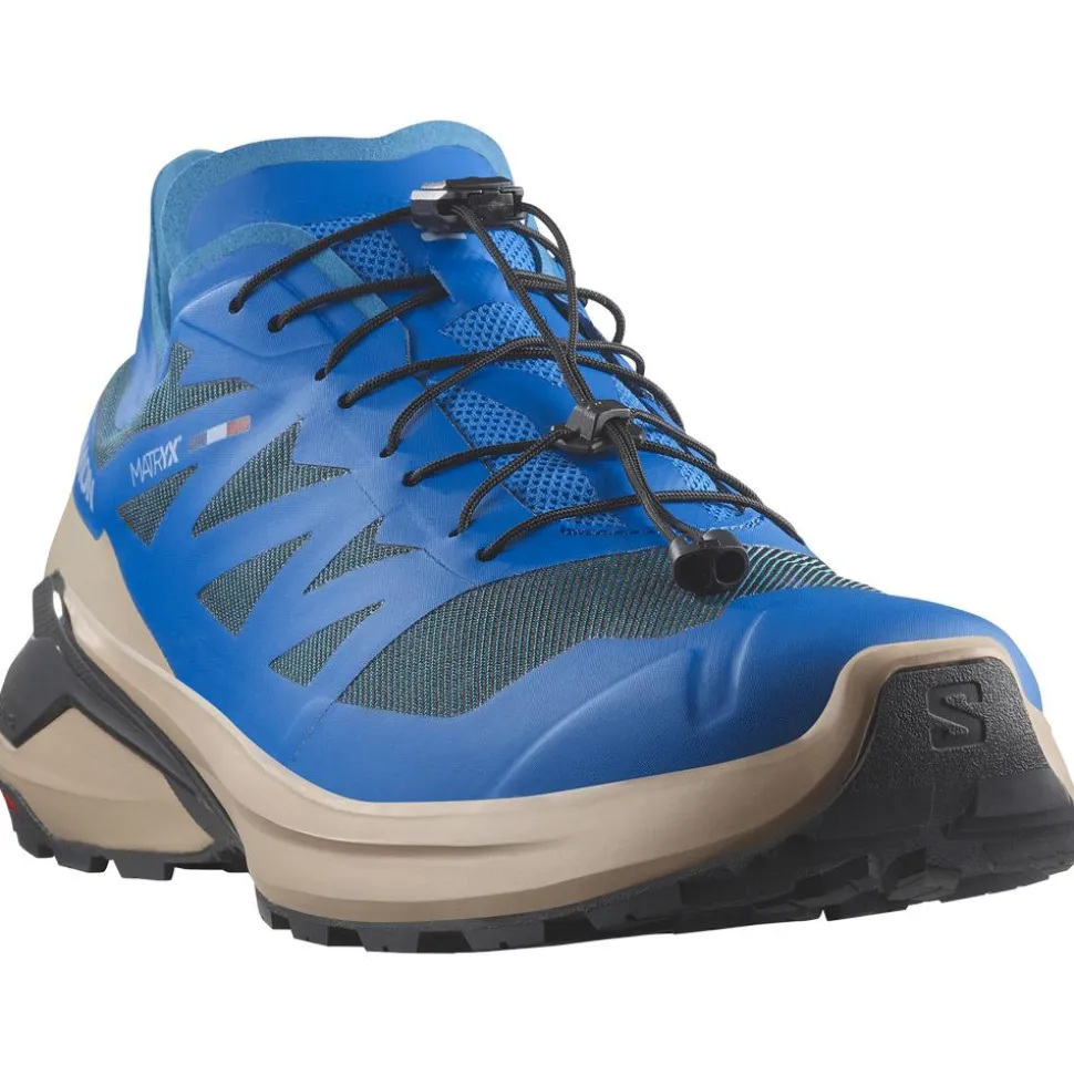 Chaussures de trail Salomon Xa Meta Made In France French Blue Oxford Tan Asphalt