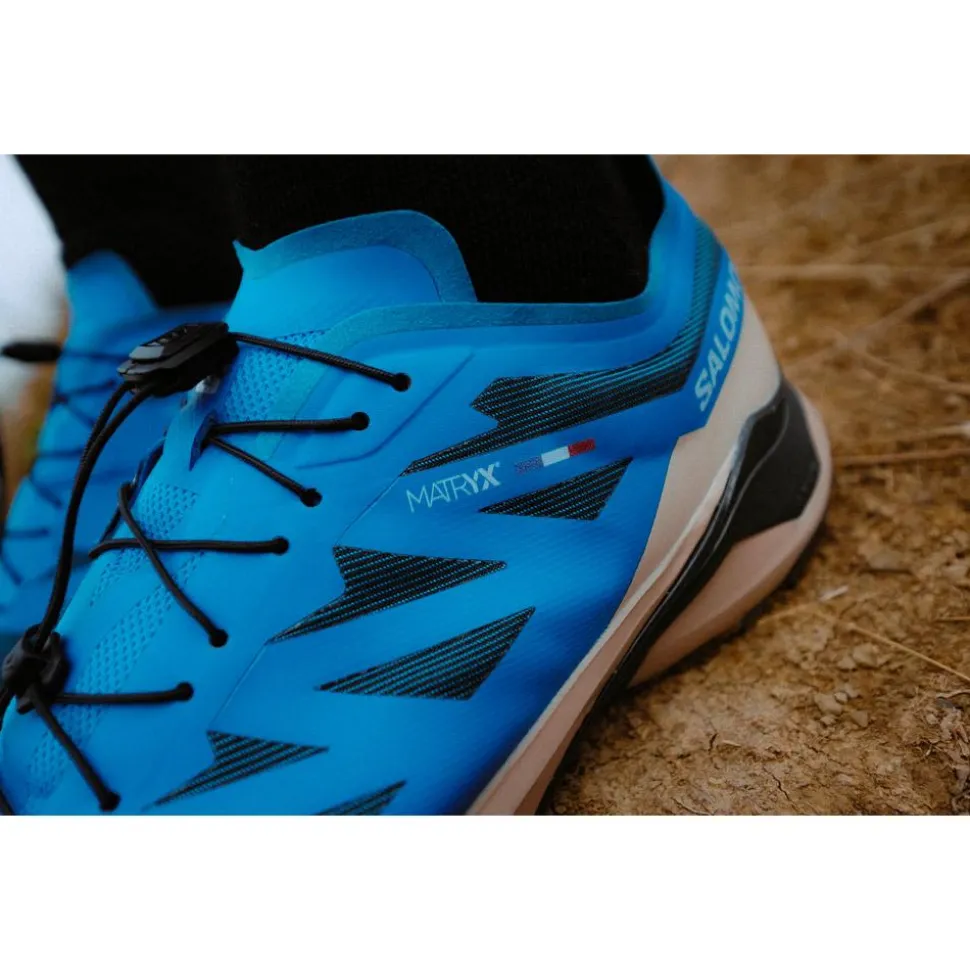 Chaussures de trail Salomon Xa Meta Made In France French Blue Oxford Tan Asphalt