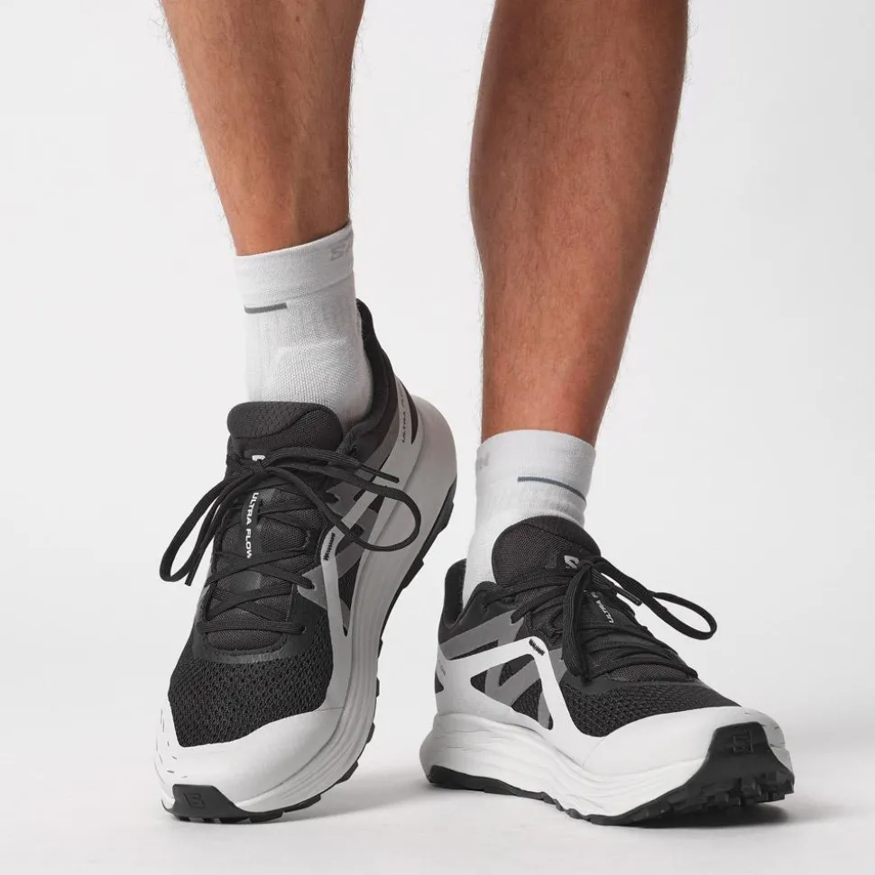 Chaussures de trail Salomon Ultra Flow Black Glacier Gray Quiet Shade