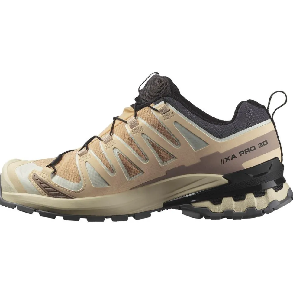 Chaussures de trail Salomon Xa Pro 3D V9 Gore-Tex W Hazelnut Tender Peach Black