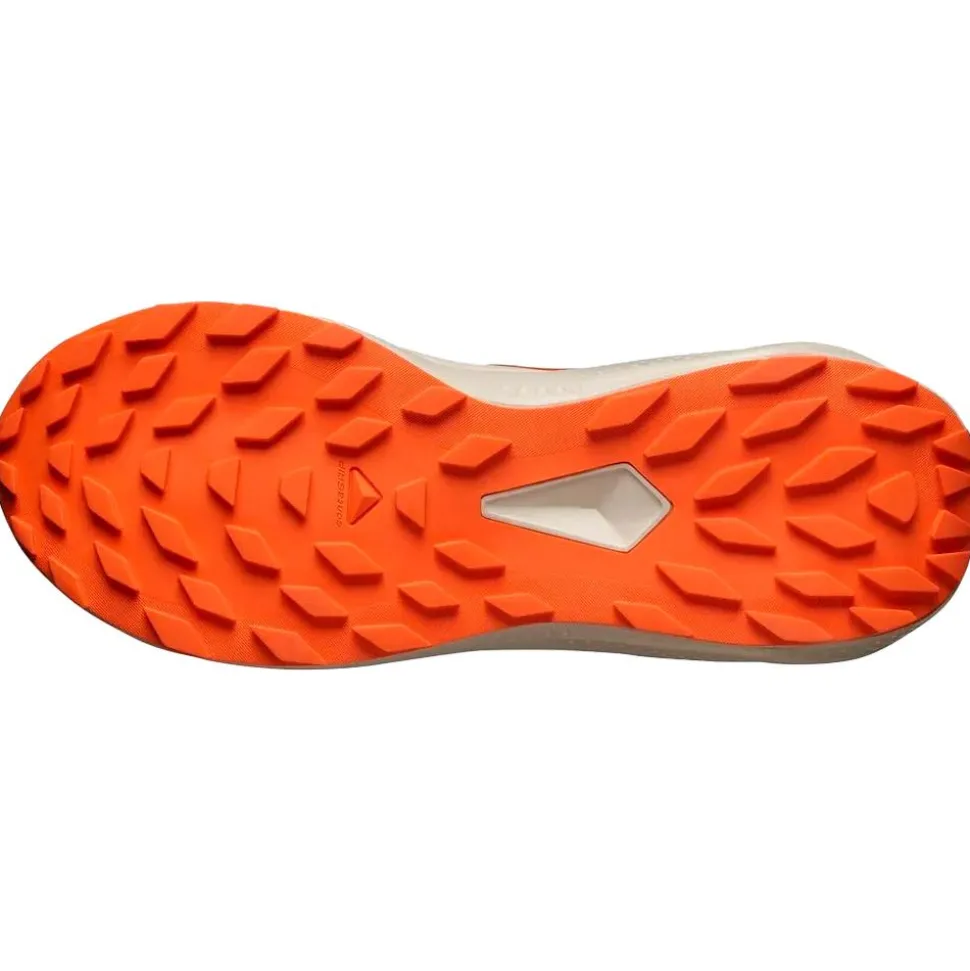 Chaussures de trail Salomon Alphaglide Black Rainy Day Red Orange