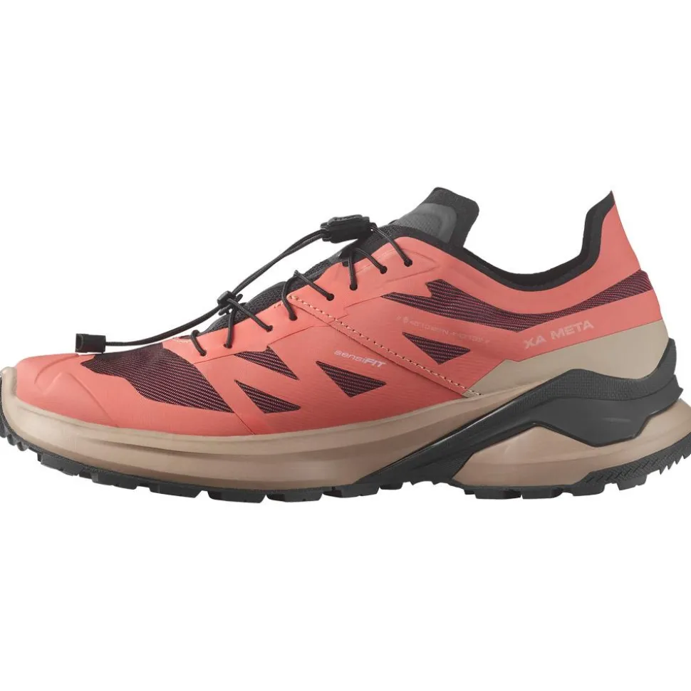 Chaussures de trail Salomon Xa Meta Made In France W Fusion Coral Oxford Tan Black