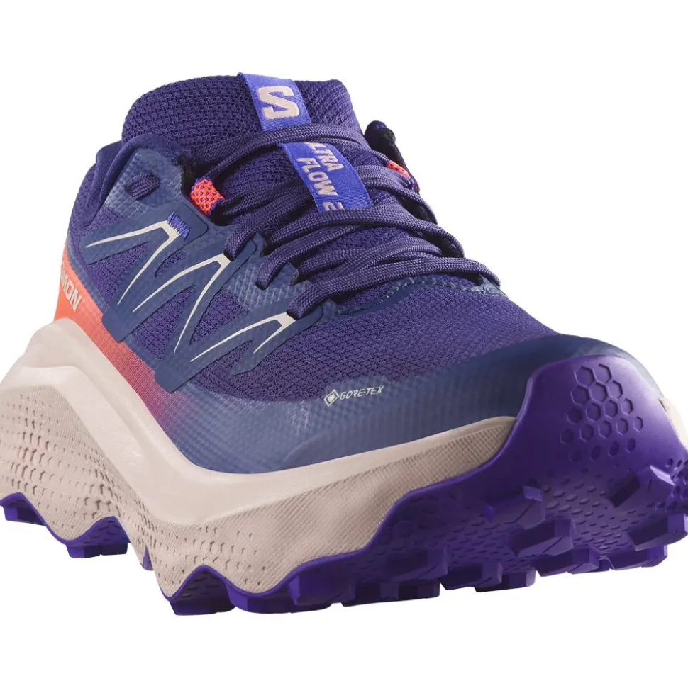 Chaussures de trail Salomon Ultra Flow 2 Gore-Tex W Astral Aura Nirvana Neon Flame
