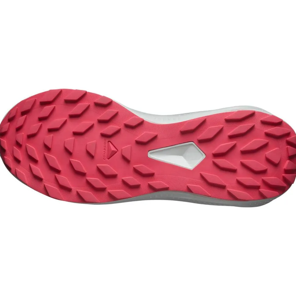 Chaussures de trail Salomon Alphaglide W Emberglow White Rouge Red