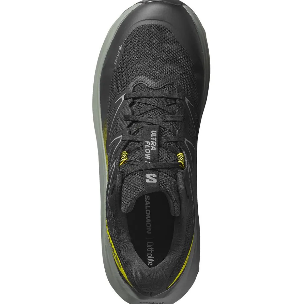 Chaussures de trail Salomon Ultra Flow 2 Gore-Tex Black Sedona Sage Incaberry