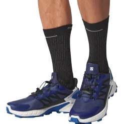Chaussures de trail Salomon Supercross 4 Blue Print Black Lapis Blue