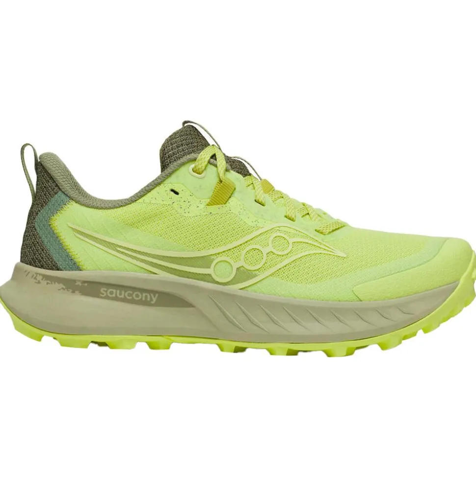 Chaussures de trail Saucony Peregrine 15 Wmn Sunny Hemlock