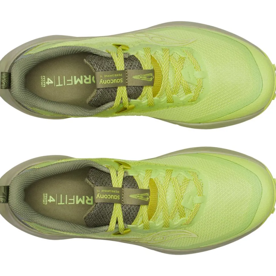 Chaussures de trail Saucony Peregrine 15 Wmn Sunny Hemlock