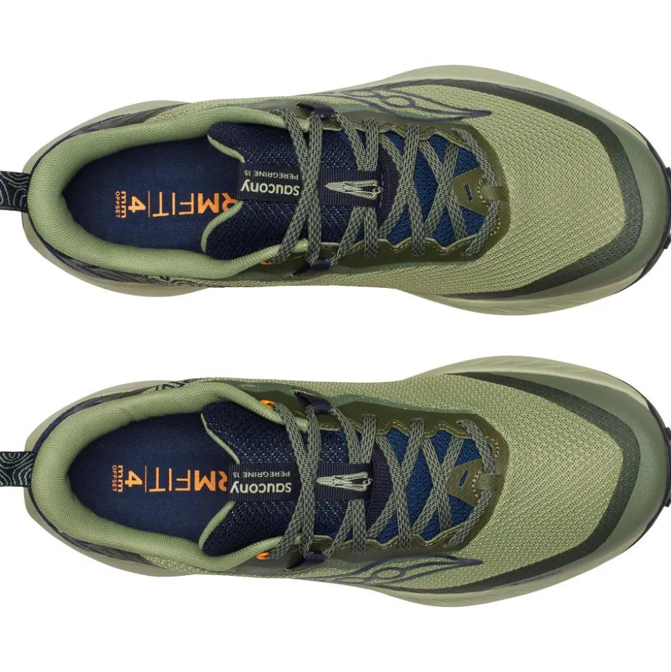 Chaussures de trail Saucony Peregrine 15 Gore-Tex Hemlock Navy
