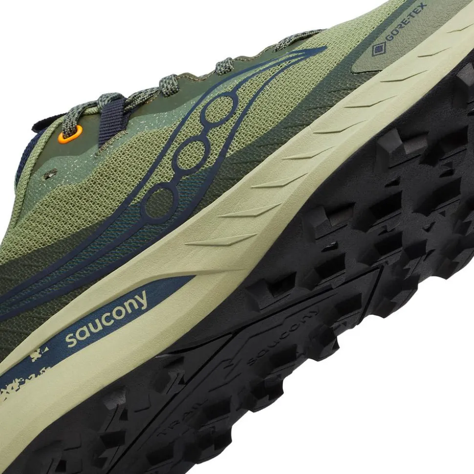 Chaussures de trail Saucony Peregrine 15 Gore-Tex Hemlock Navy