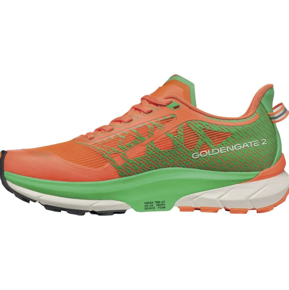 Chaussures de trail Scarpa Golden Gate 2 Atr Orange Fluo Spring Green