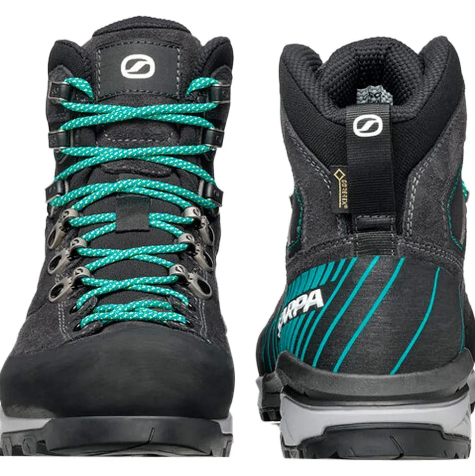 Chaussures de Trek et montagne Scarpa Mescalito Trek Gore-Tex W Dark Anthacite Tropical