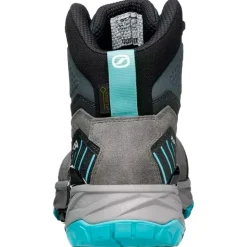 Chaussures de Trek et montagne Scarpa Rush Trek Gore-Tex Wmn Mid Gray Aqua