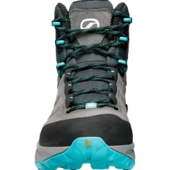 Chaussures de Trek et montagne Scarpa Rush Trek Gore-Tex Wmn Mid Gray Aqua