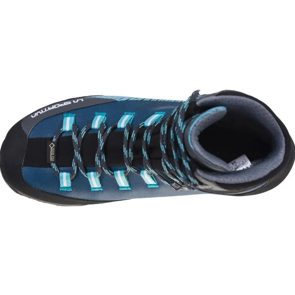Chaussures de Trek et montagne La Sportiva Trango Trk Leather Woman Gore-Tex Opal Pacific Blue