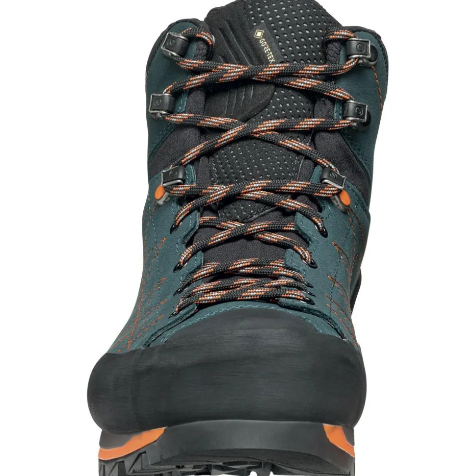 Chaussures de Trek et montagne Scarpa Zodiac Trek Gore-Tex Petrol Rust Orange