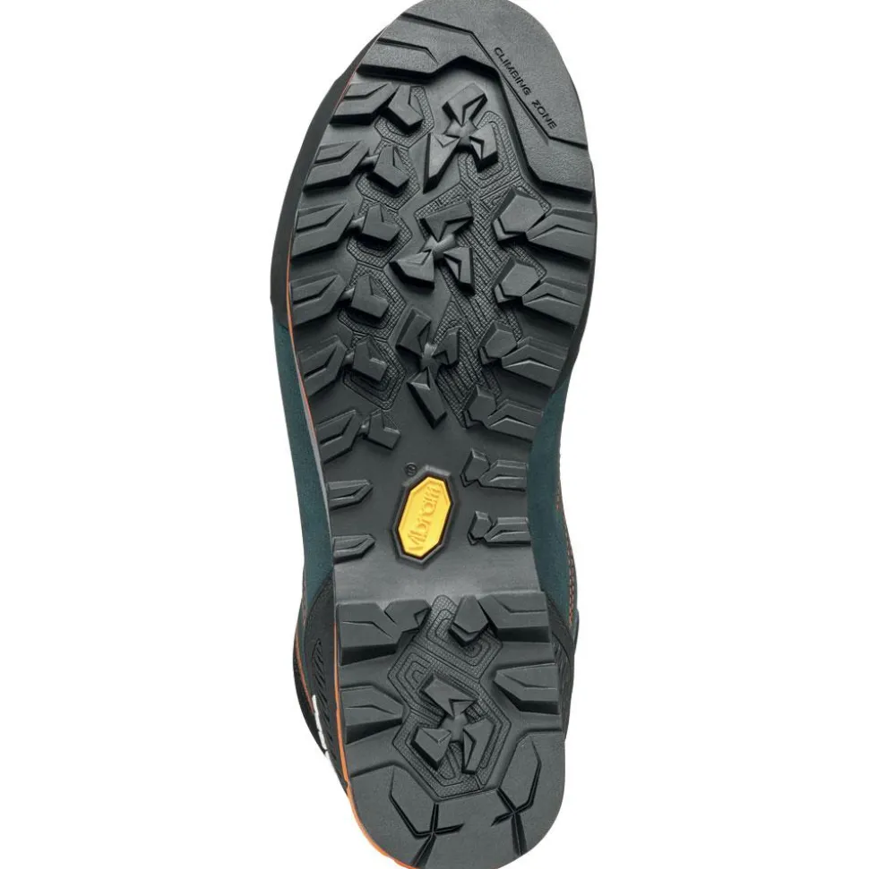 Chaussures de Trek et montagne Scarpa Zodiac Trek Gore-Tex Petrol Rust Orange