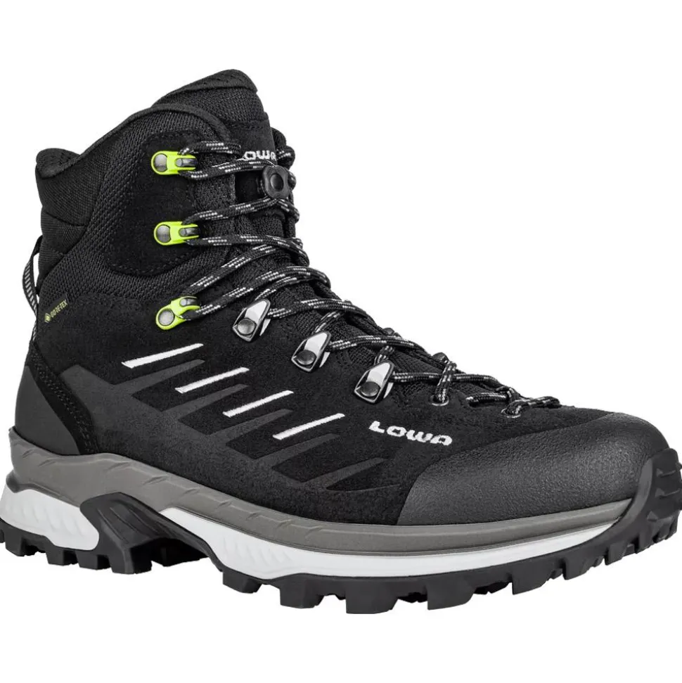 Chaussures de Trek et montagne Lowa Randir Gore-Tex Mid Black Grey