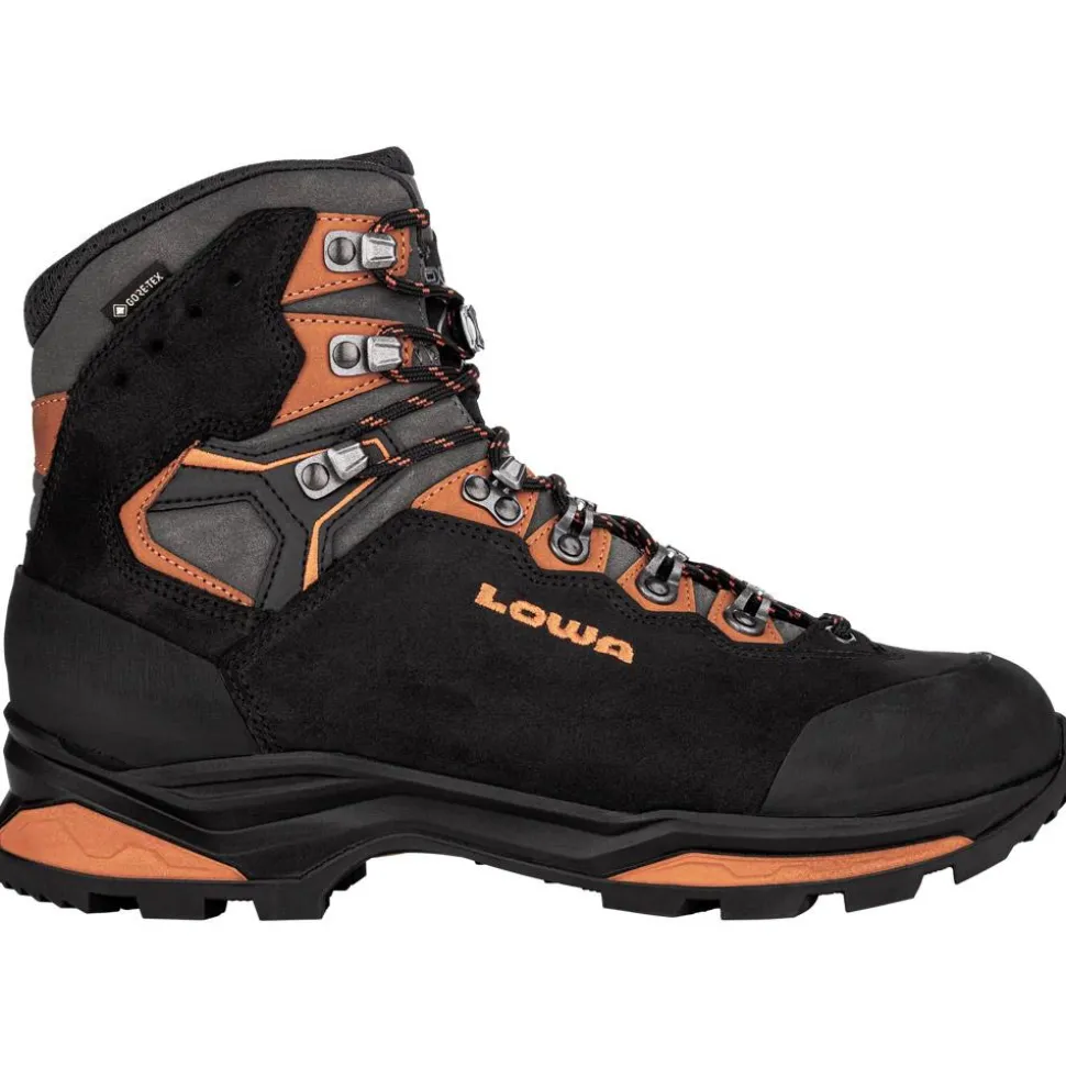 Chaussures de Trek et montagne Lowa Camino Evo Gore-Tex 2 Black Orange