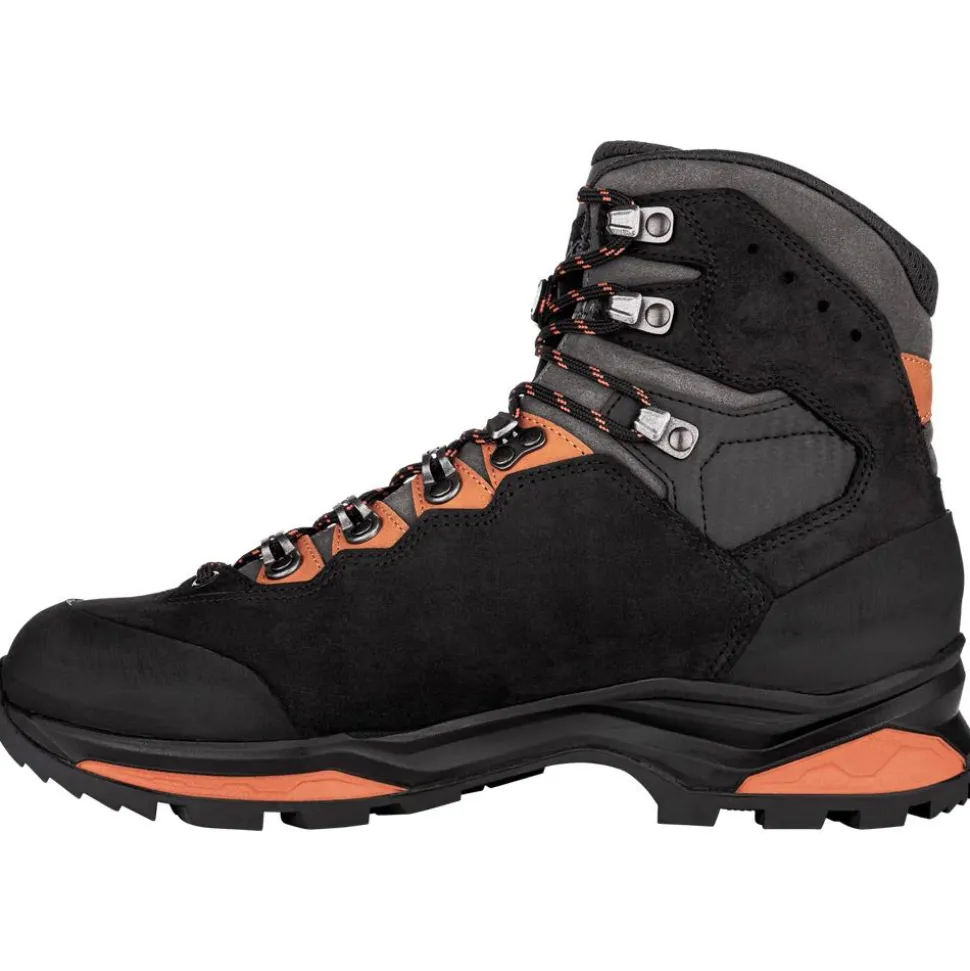 Chaussures de Trek et montagne Lowa Camino Evo Gore-Tex 2 Black Orange
