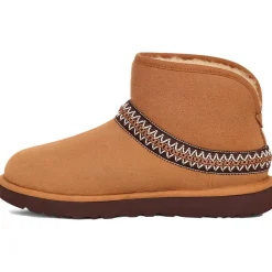 Chaussures UGG W Classic Mini Crescent Chestnut