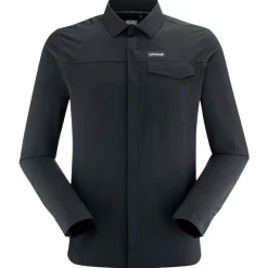 Chemise de rando Lafuma Skim Plain Shirt Long Sleeve M Black