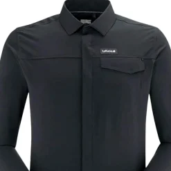 Chemise de rando Lafuma Skim Plain Shirt Long Sleeve M Black
