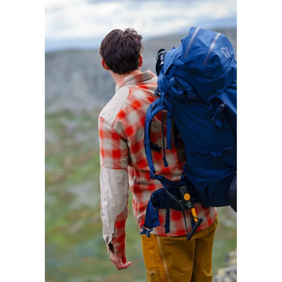 Chemise de rando Norrona Femund Flannel Pureed Pumpkin
