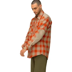 Chemise de rando Norrona Femund Flannel Pureed Pumpkin