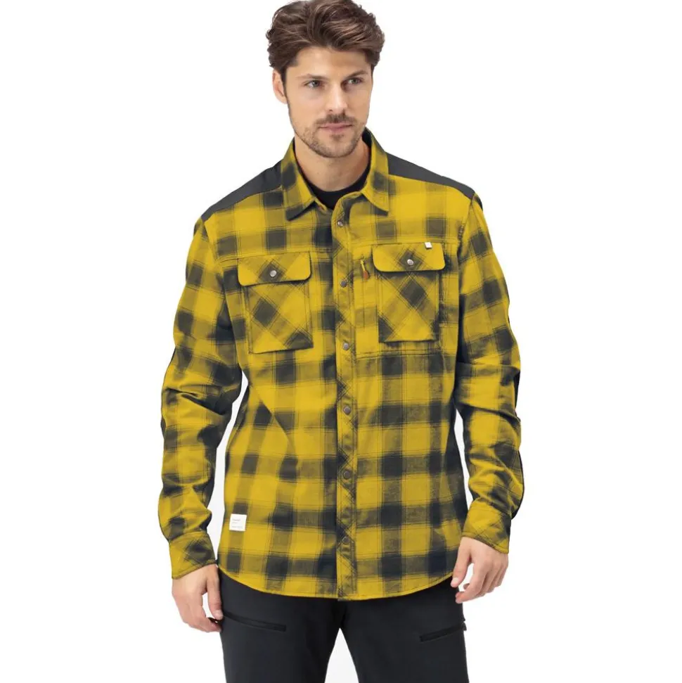 Chemise de rando Norrona Svalbard Flannel M's Golden Palm