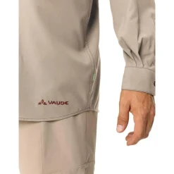 Chemise de rando Vaude Men's Rosemoor L/S Shirt II Linen Uni
