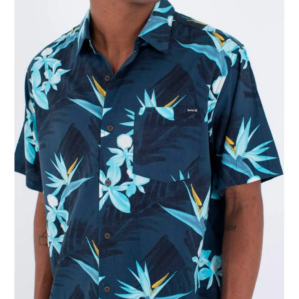 Chemise Hurley Rincon Short Sleeve Armored Navy
