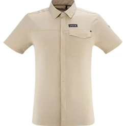 Chemise Lafuma Skim Plain Shirt Short Sleeve M Straw