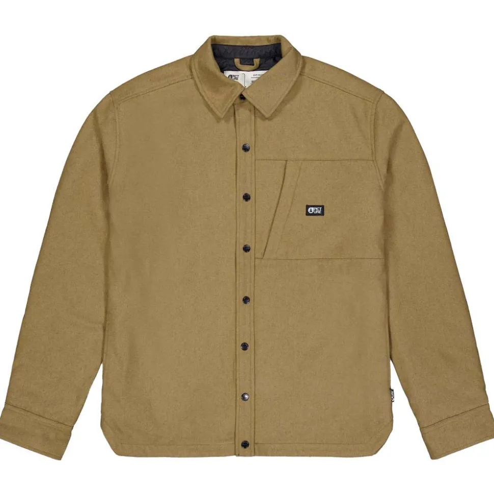 Chemise Picture Coltone Shirt Wood Ash