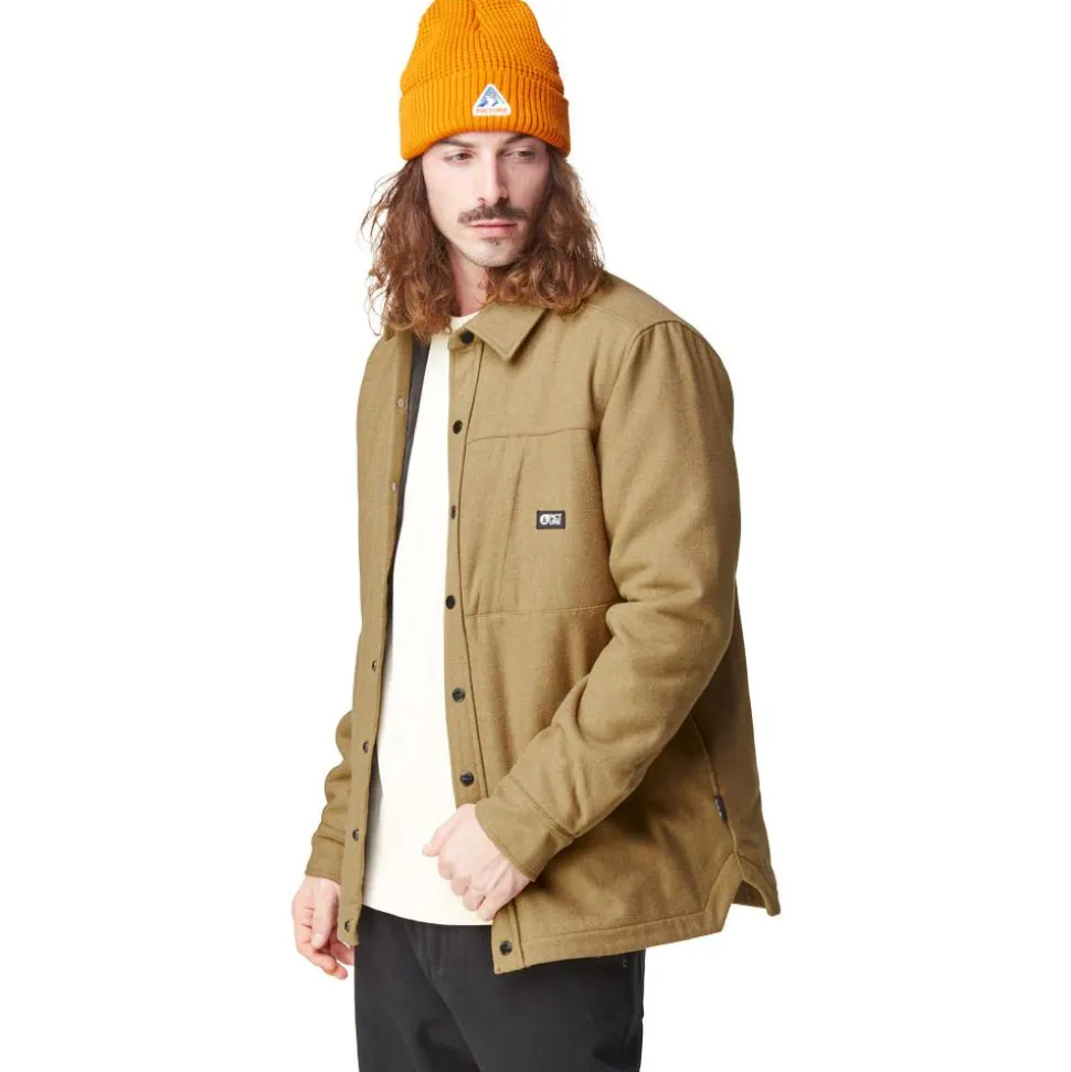 Chemise Picture Coltone Shirt Wood Ash