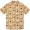 Chemise Picture Leewarm Shirt Tiki Print
