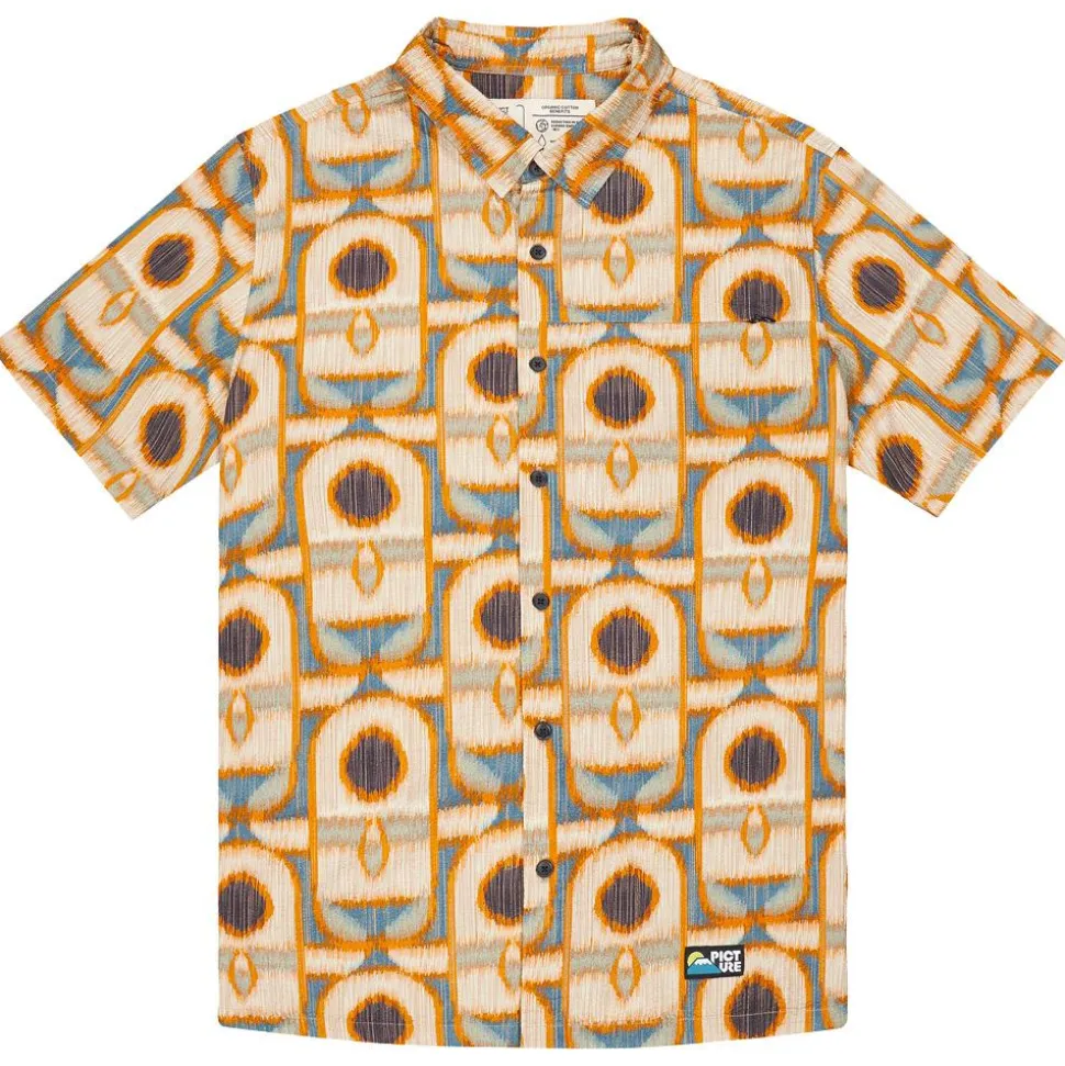 Chemise Picture Leewarm Shirt Tiki Print