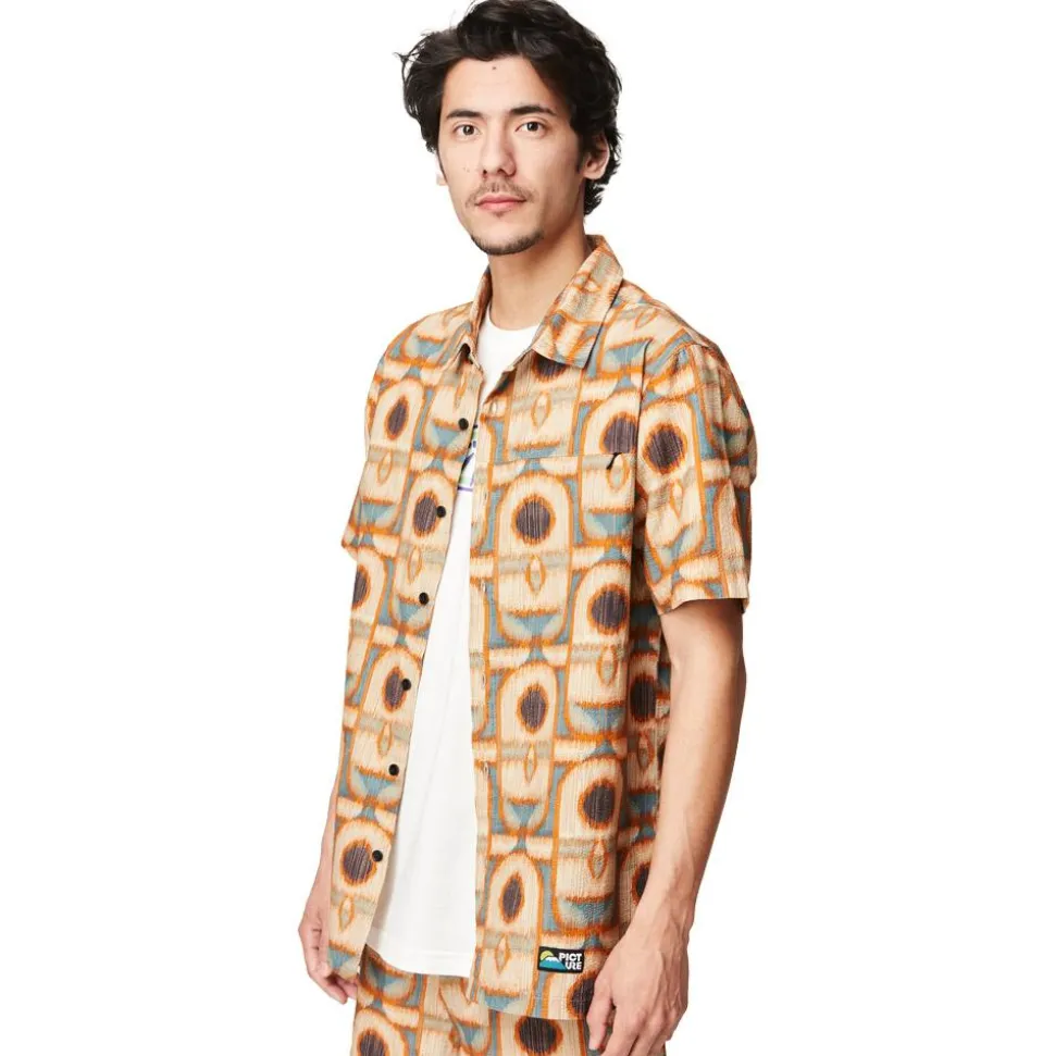 Chemise Picture Leewarm Shirt Tiki Print