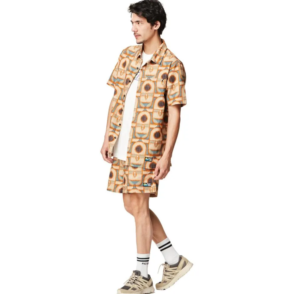 Chemise Picture Leewarm Shirt Tiki Print