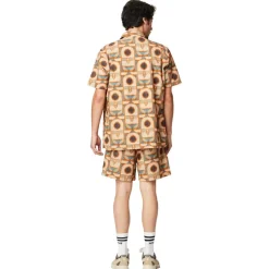 Chemise Picture Leewarm Shirt Tiki Print