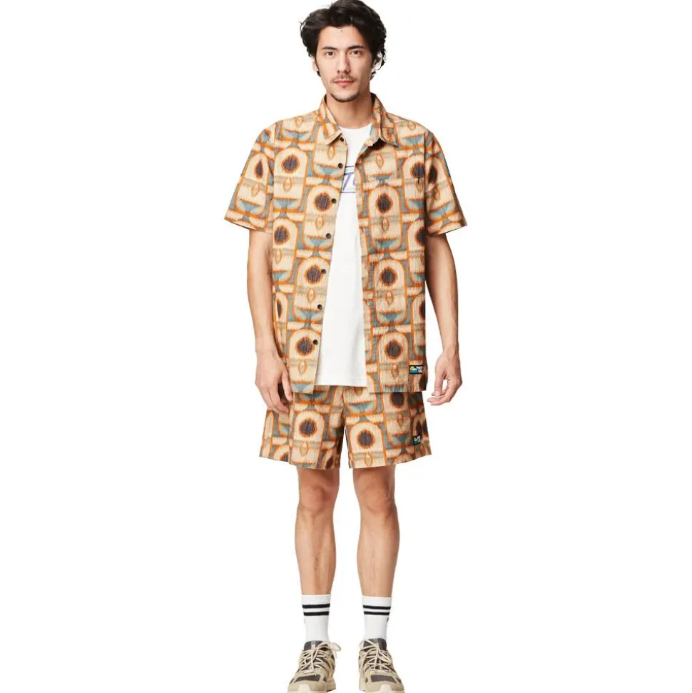 Chemise Picture Leewarm Shirt Tiki Print