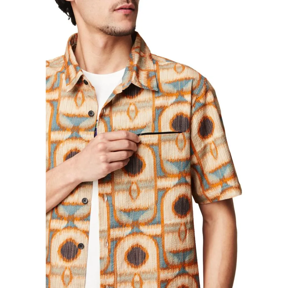 Chemise Picture Leewarm Shirt Tiki Print