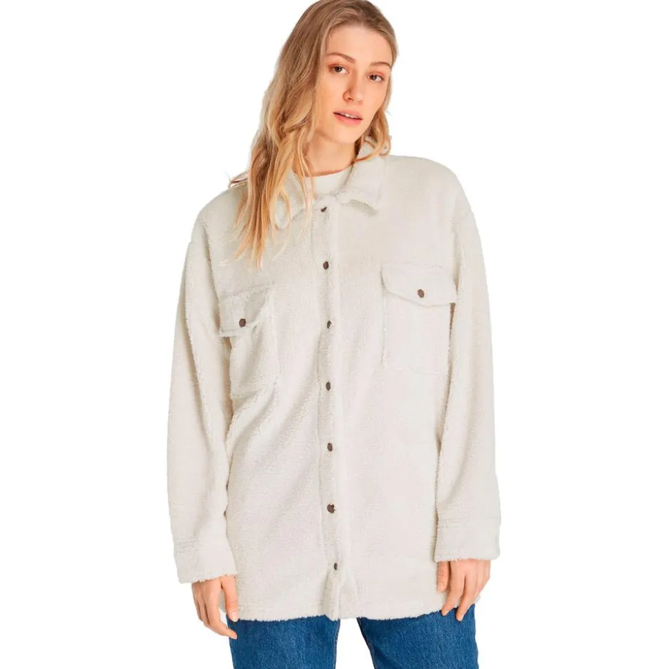 Chemise Protest Nxgidas Longsleeve Kitoffwhite
