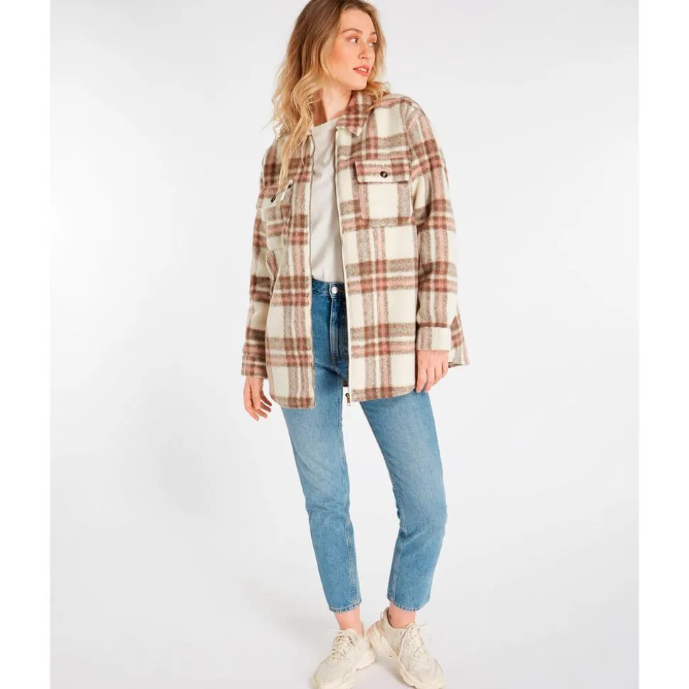 Chemise Protest Nxgredoak Longsleeve Espressobrown