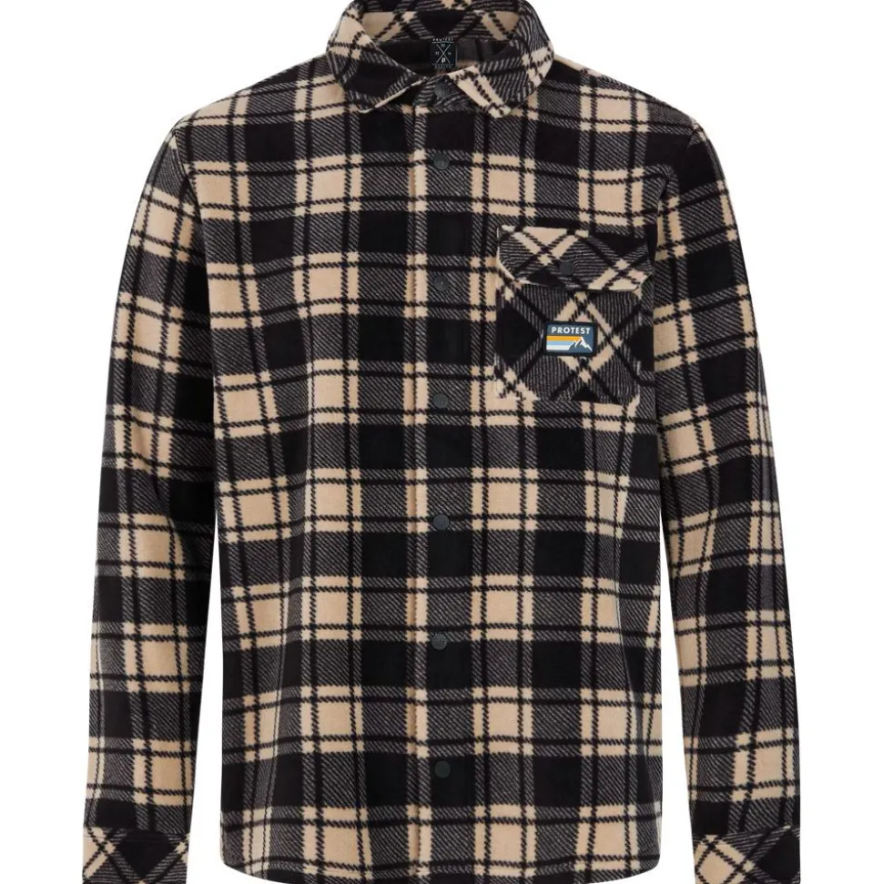 Chemise Protest Prtoutwell Outdoor Overshirt True Black