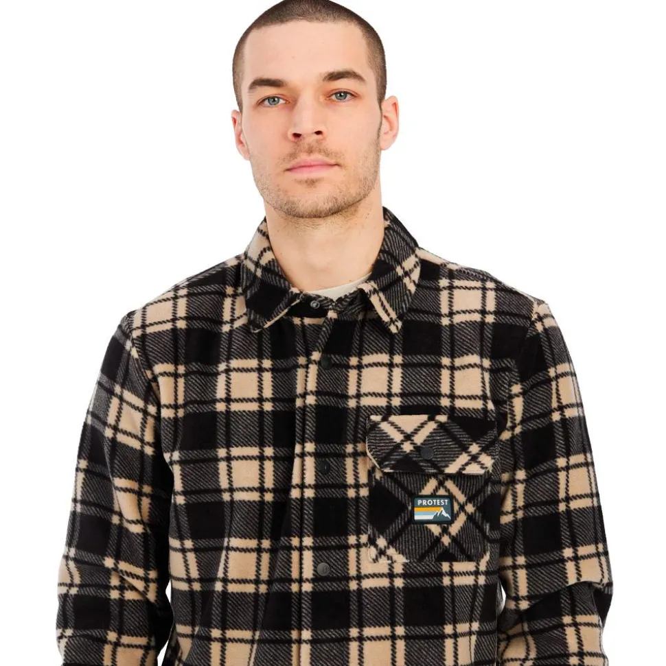 Chemise Protest Prtoutwell Outdoor Overshirt True Black