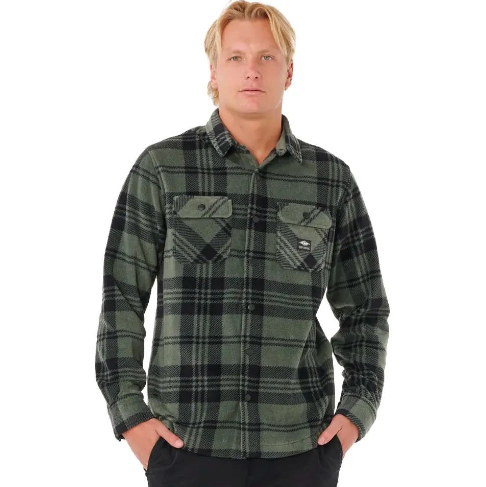 Chemise Rip Curl Fun Times Polar Fleece Shirt Deep Cactus