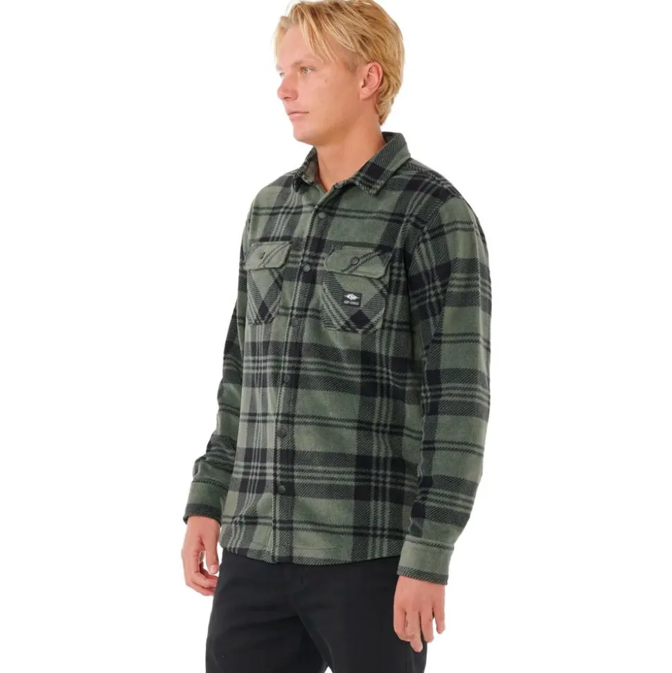 Chemise Rip Curl Fun Times Polar Fleece Shirt Deep Cactus