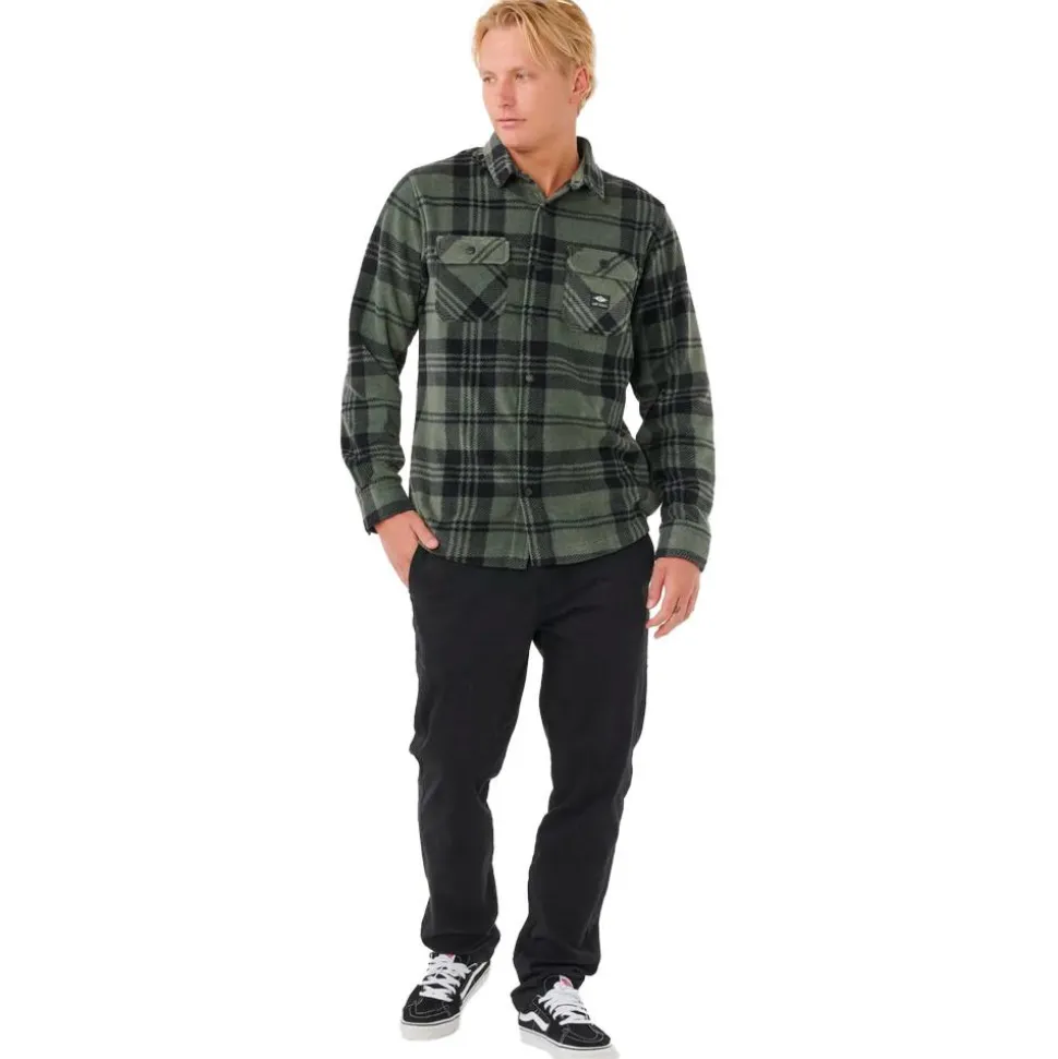 Chemise Rip Curl Fun Times Polar Fleece Shirt Deep Cactus