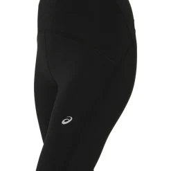 Collant de trail Asics W Road High Waist Capri Tight Performance Black